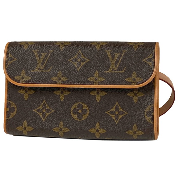 Louis Vuitton Monogram Body Waist Florentine Pochette Bag Brown - Picture 1 of 6
